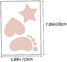 Cabilock Anti-Slip Bathtub Stickers Set 6 Sheets