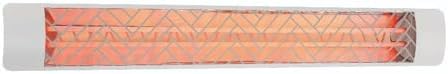 6000 Watt Electric Infrared Heater with Chevron Design