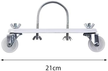 Electric Heater Holder with 360 Degree Rotating Wheels