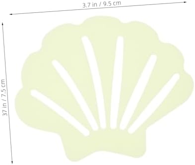 MAGICLULU 30Pcs Shell Shape Non-Slip Shower Stickers