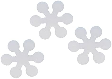 Homoyoyo Non-Slip Tub Stickers 20 Pcs Snowflake Bath Decals