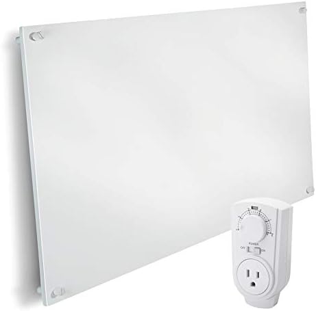 EconoHome Wall Mount Space Heater Panel with Thermostat