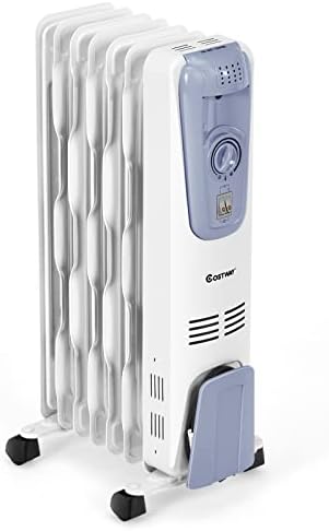 COSTWAY 1500W Oil Filled Radiator Heater 1