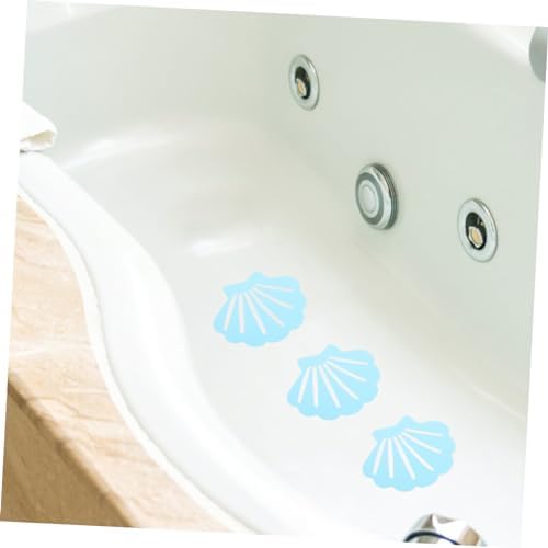 DECHOUS 12Pcs Shell Shape Non-Slip Bathtub Decals
