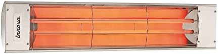 4000 Watt Electric Infrared Heater with Stainless Steel Finish
