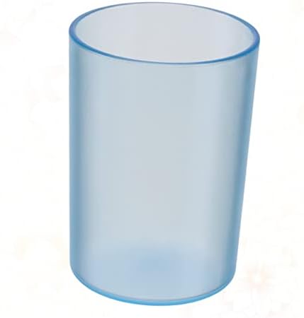 Ciieeo Transparent Toothbrush Cup Holder Elegant Design for Bathroom Use
