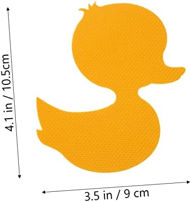 WOONEKY Bathtub Non-Slip Stickers Set 12 Adhesive Duck Decals