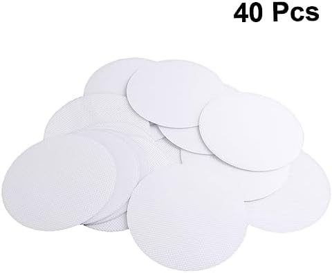 Alipis Anti-Slip Tub Stickers 40pcs Round 10cm