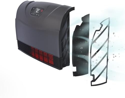 Heat Storm 1500 Watt Infrared Wall Heater with Wi-Fi