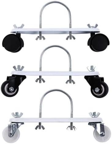 Electric Heater Holder with 360 Degree Rotating Wheels
