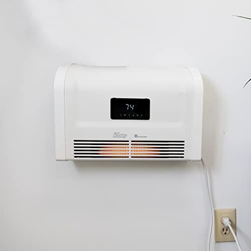 Mr Heater 1500W Wall Mount Electric Heater with Smart App Control