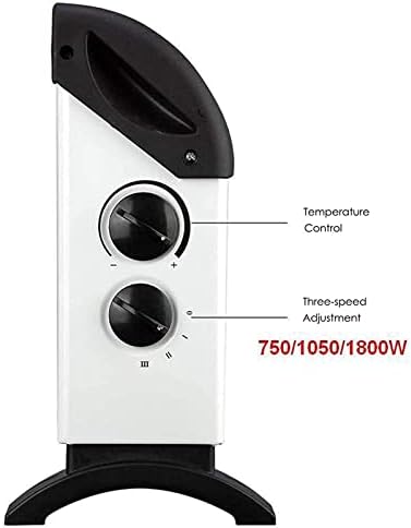 EXCEI Electric Heater Home Waterproof Wall Mounted Silent Muted Mute