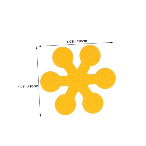12pcs Snowflake Flower Non-Bathtub Stickers - Skid Decals for Bathroom Safety