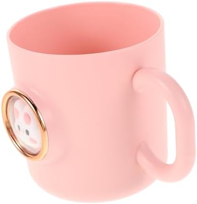 PartyKindom Cute Cartoon Animal Toothbrush Holder Cup with Handle