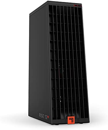 Sharper Image RISE 12H Small Tower Heater - Black