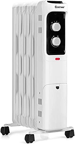 Fantask Oil Filled Radiator Heater with 3 Modes and Safety Features