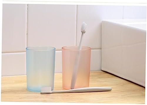 Alipis Transparent Toothbrush Cup Multi-Use Gargle Tumbler 1