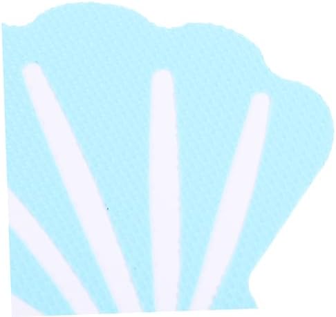 HOOTNEE 12pcs Shell Shaped Non-Slip Bath Decals