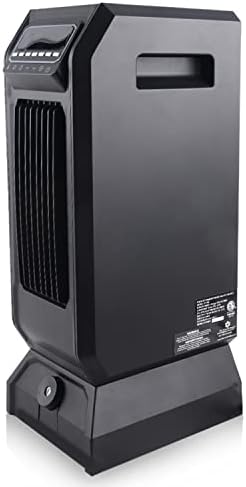 LIFESMART 2-in-1 Space Heater with Humidifier 1500W Oscillating Remote Control Timer