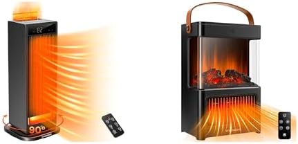 VIVOHOME Space Heater with Humidifier and Fireplace