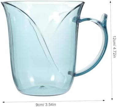HOOTNEE Mouthwash Cup with Handle for Toothbrush Holder