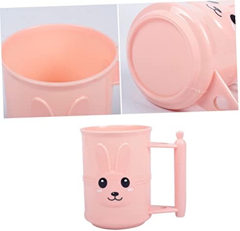 Veemoon Rabbit Toothbrush Cup Holder Tumbler for Kids