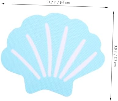 12Pcs Shell Shaped Non-Slip Bath Stickers for Bathtub and Shower 1