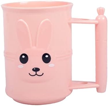 Veemoon Rabbit Toothbrush Cup Holder Tumbler for Kids