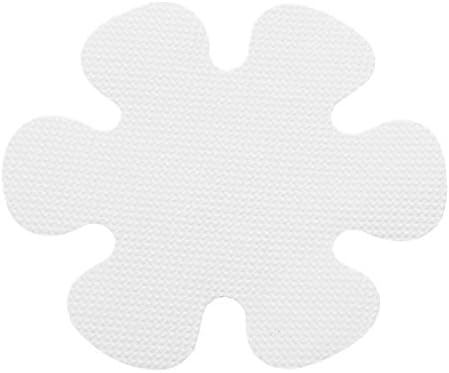 YOOJIA 20Pcs Transparent Non-Slip Bathtub Stickers