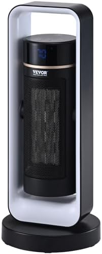 VEVOR Electric Space Heater with Thermostat and Remote Control