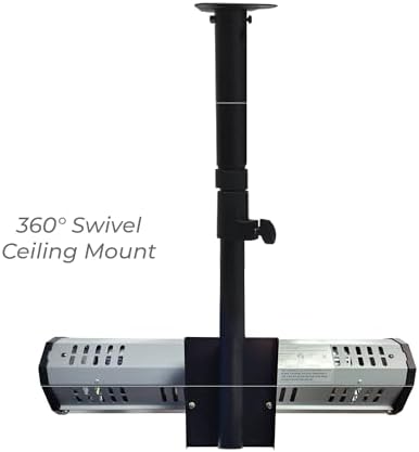 Heat Storm 1500 Watt Infrared Heater with Remote and Mounts