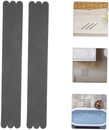 24pcs Transparent Shower Stickers for Bathtub and Stairs Non Slip Safety Strips