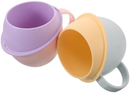 Sosoport 2pcs Toothbrush Cup - Unbreakable with Handle