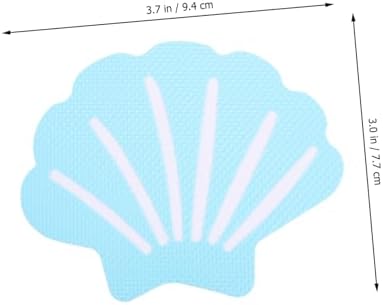 SHOWERORO 12pcs Bathtub Decor Non-Slip Stickers Shell Design