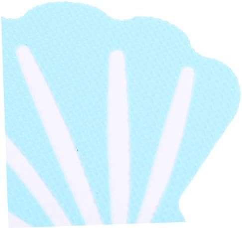 GLEAVI 12Pcs Shell Shape Non-Slip Bathtub Stickers