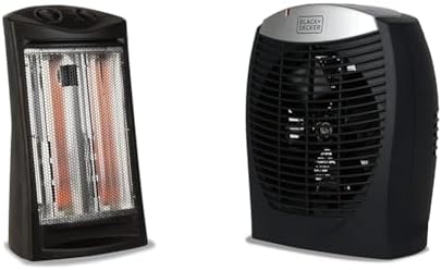 BLACKDECKER Infrared Tower Heater 1500W 2 Settings