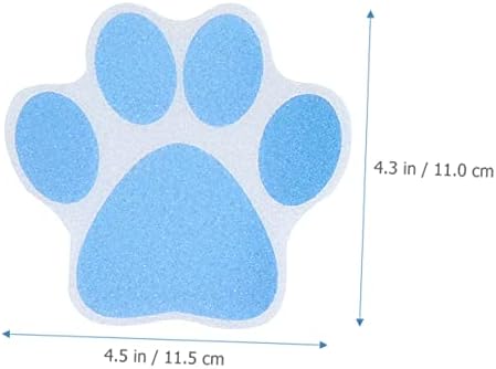 10pcs Cartoon Paw Waterproof Bathtub Decals for Kids