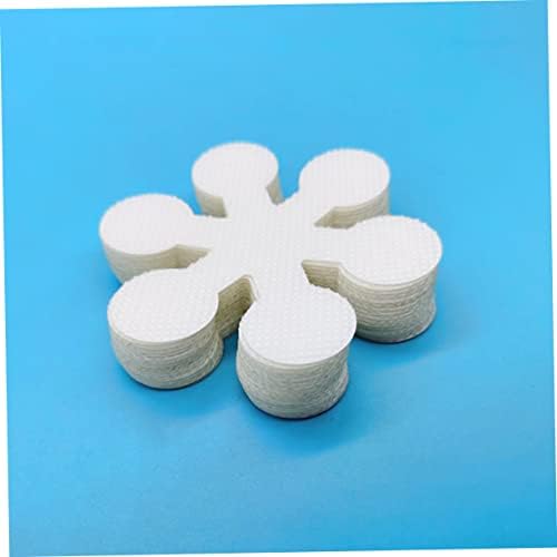 Homoyoyo Non-Slip Tub Stickers 20 Pcs Snowflake Bath Decals