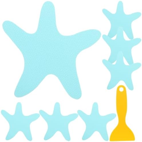 HAKIDZEL 1Set Non-Slip Bathtub Stickers for Peva Safety Skid Design