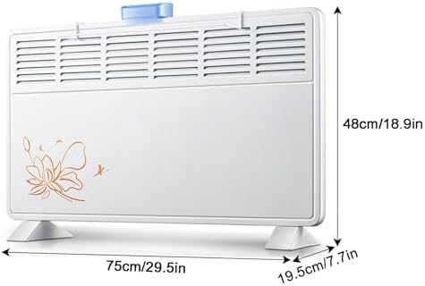 Wall Mounted Convection Electric Heater with Humidifier