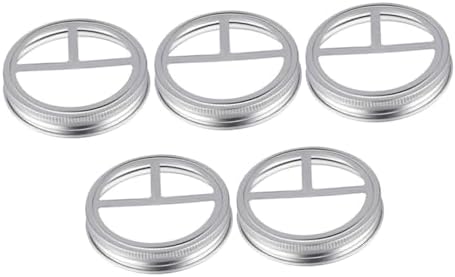 Cabilock 5Pcs Jar Brush Holder Lid Insert