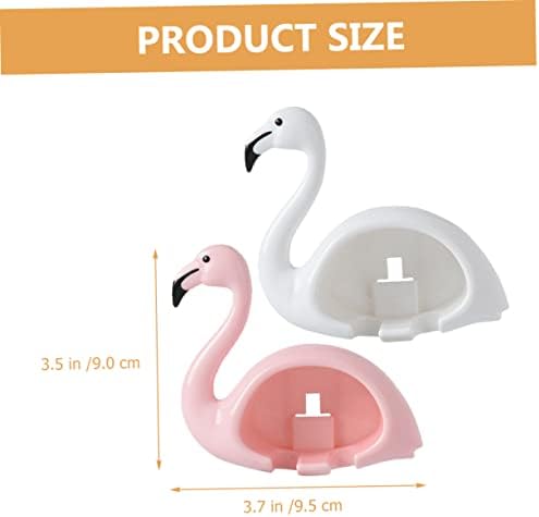 HAKIDZEL 2Pcs Wall Mounted Toothbrush Holder