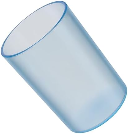 Ciieeo Transparent Toothbrush Cup Holder Elegant Design for Bathroom Use