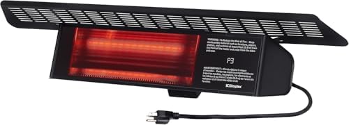 Dimplex Infrared Patio Heater 1500W Weatherproof Black