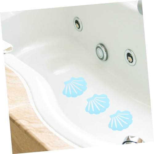 Cabilock Non-Slip Stickers for Bathtub 12pcs Shell Shaped Decals