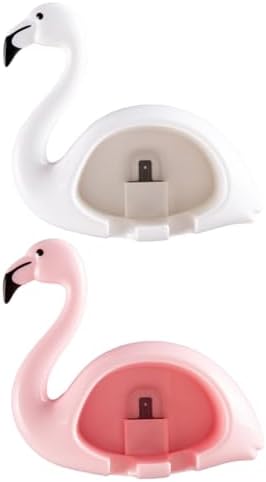 PRETYZOOM 2Pcs Wall Mounted Toothbrush Holder