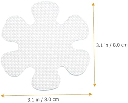 12pcs Flower Non-Sticker Bathtub Floor Decals