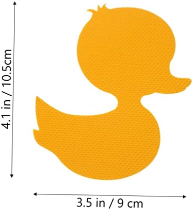 UTHCLO Anti-Slip Duck Stickers Set of 12 for Bathtub