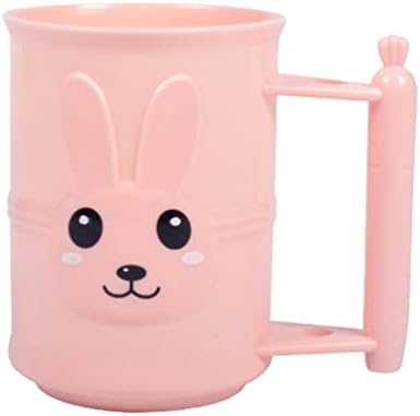TOPBATHY Pink Silicone Toothbrush Cup Holder