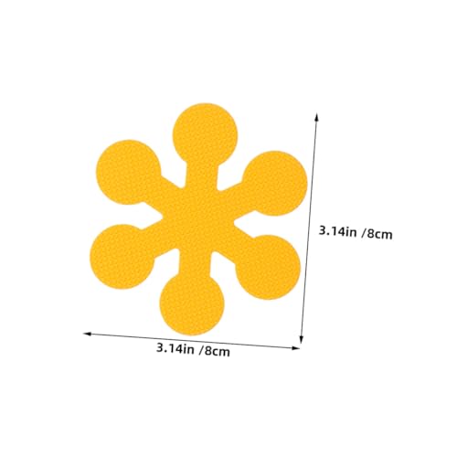 Kisangel Anti-Slip Bathtub Stickers Snowflake Flower Safe Install
